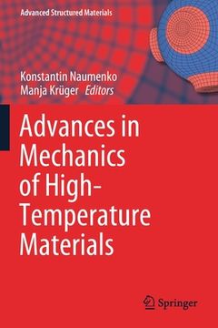portada Advances in Mechanics of High-Temperature Materials (en Inglés)
