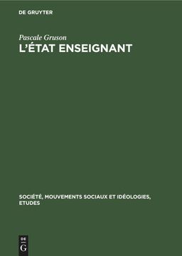 portada L\ État Enseignant (in French)