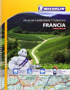 portada Atlas de carreteras y turístico Francia