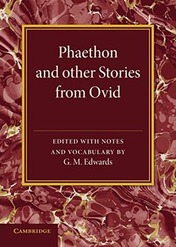 portada Phaethon and Other Stories From Ovid (Cambridge Elementary Classics: Latin) (en Inglés)