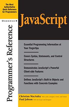 portada Javascript Programmer's Reference 