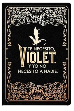 portada Diario Oficial de Alas de Sangre: Te Necesito, Violet.  Y yo no Necesito a Nadie