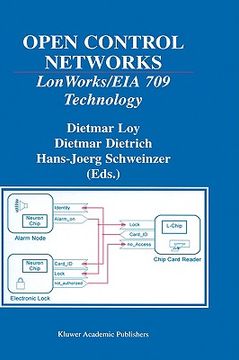 portada open control networks: lonworks/eia 709 technology (en Inglés)