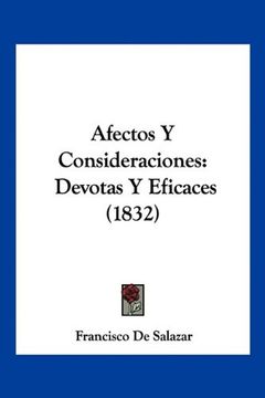 portada Afectos y Consideraciones: Devotas y Eficaces (1832)