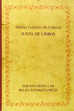 portada Junta de Libros. Edición Crítica de Belén Álvarez García.