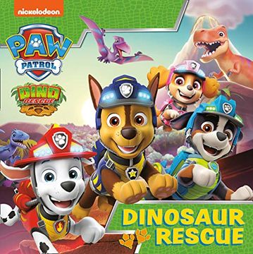 portada Paw Patrol Picture Book – Dinosaur Rescue: A Nickelodeon Series (en Inglés)