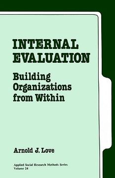 portada internal evaluation: building organizations from within (en Inglés)