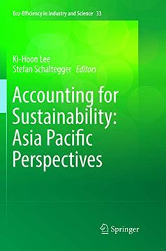 portada Accounting for Sustainability: Asia Pacific Perspectives (in English)