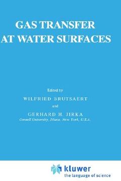 portada gas transfer at water surfaces (en Inglés)