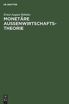 portada Monetäre Ausenwirtschaftstheorie (en Alemán)