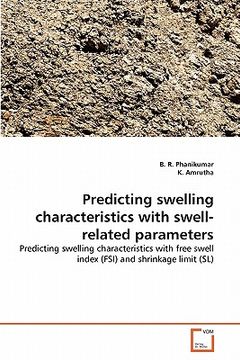 portada predicting swelling characteristics with swell-related parameters (in English)