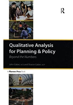 portada Qualitative Analysis for Planning & Policy: Beyond the Numbers (en Inglés)