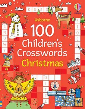portada 100 Children'S Crosswords: Christmas 