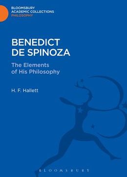 portada Benedict de Spinoza: The Elements of His Philosophy (en Inglés)
