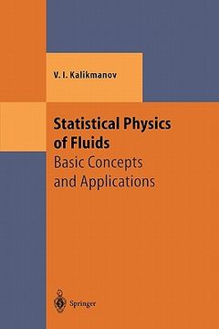 portada statistical physics of fluids: basic concepts and applications (en Inglés)