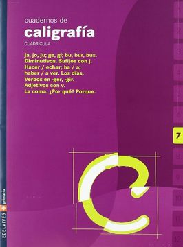 portada Cuaderno de Caligrafia 7 Cuadricula (Primaria) (in Spanish)