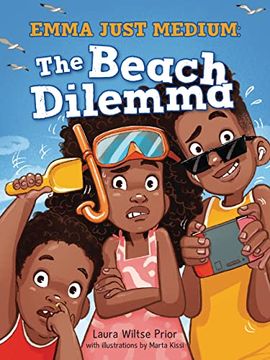 portada The Beach Dilemma: The Beach Dilemma (Emma Just Medium) (en Inglés)