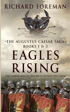 portada Eagles Rising: The Augustus Caesar Saga Books 1 & 2 (in English)