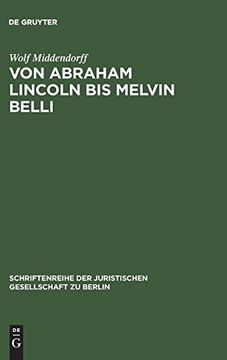 portada Von Abraham Lincoln bis Melvin Belli (en Alemán)