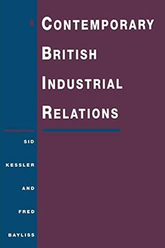 portada Contemporary British Industrial Relations (en Inglés)