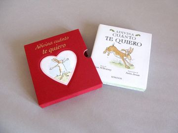 portada Adivina Cuánto te Quiero Desplegable Mini Caja Roja (in Spanish)