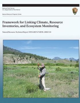 portada Framework for Linking Climate, Resource Inventories, and Ecosystem Monitorng (en Inglés)