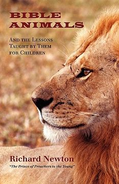 portada bible animals: and the lessons taught by them for children