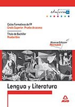 portada Lengua española para el acceso a ciclos formativos de grado superior (in Spanish)