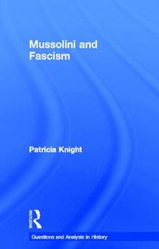 portada mussolini and fascism