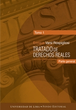 portada Tratado de Derechos Reales Tomo 1 (in Spanish)