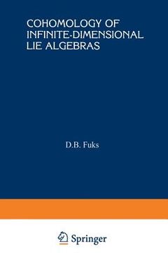 portada Cohomology of Infinite-Dimensional Lie Algebras (en Inglés)