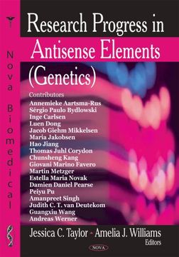 portada Research Progress in Antisense Elements (Genetics)