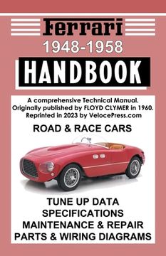 portada Ferrari Handbook 1948-1958 - A Comprehensive Technical Manual for the Road & Race Cars (en Inglés)