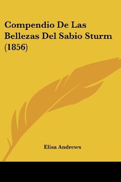 portada Compendio de las Bellezas del Sabio Sturm (1856) (in Spanish)