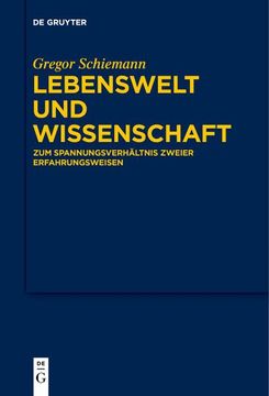 portada Lebenswelt und Wissenschaft (en Alemán)