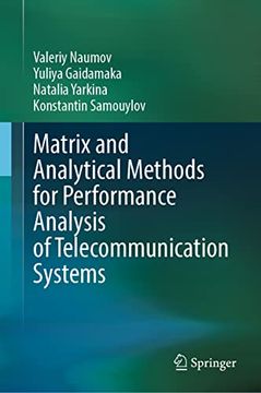portada Matrix and Analytical Methods for Performance Analysis of Telecommunication Systems