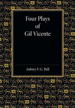 portada Four Plays of gil Vicente (en Inglés)