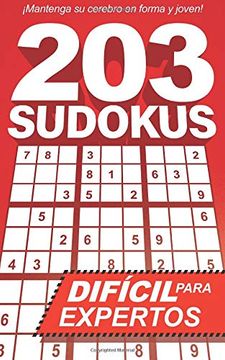 portada 203 Sudokus: Un Libro de Sudoku Difíciles con Soluciones