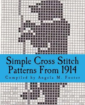 portada Simple Cross Stitch Patterns From 1914 (en Inglés)