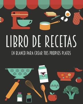 portada Libro de Recetas en Blanco Para Crear tus Propios Platos: Barcelover (in English)