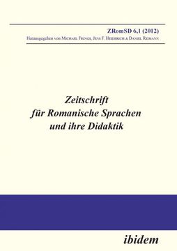 portada Zeitschrift fur Romanische Sprachen und Ihre Didaktik Heft 61 (en Alemán)