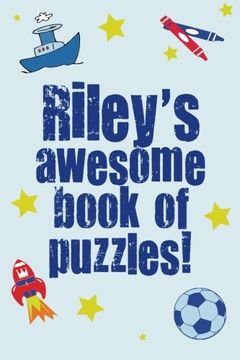 portada Riley's Awesome Book Of Puzzles!