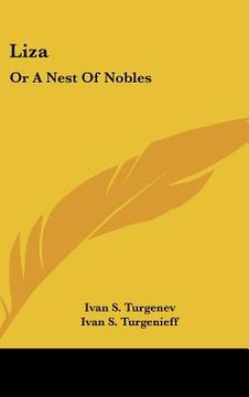 portada liza: or a nest of nobles (en Inglés)