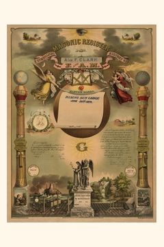 portada Vintage Journal Masonic Register (en Inglés)