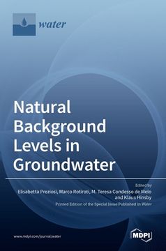 portada Natural Background Levels in Groundwater (in English)