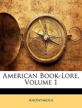 portada american book-lore, volume 1