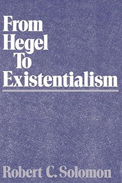 portada From Hegel to Existentialism (in English)