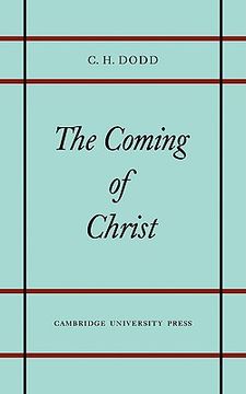 portada Coming of Christ (in English)