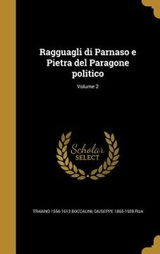 portada Ragguagli di Parnaso e Pietra del Paragone politico; Volume 2 (en Italiano)