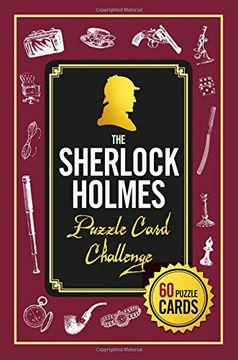 portada Puzzle Cards: Sherlock Holmes Puzzle Card Challenge (en Inglés)